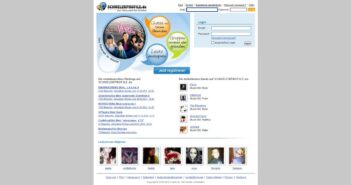 Das Schülernetzwerk für Freunde und Gruppen. (Foto: Screenshot, archive.org)